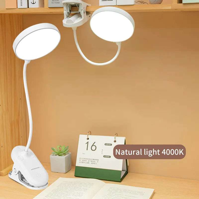 Table Lamp USB Rechargeable Desk Lamp