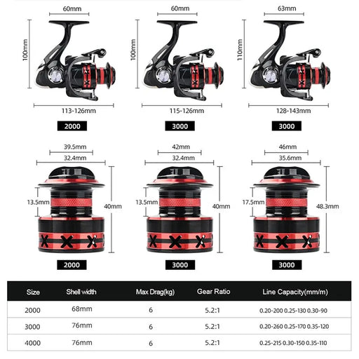 New MEREDITH Fishing Reel