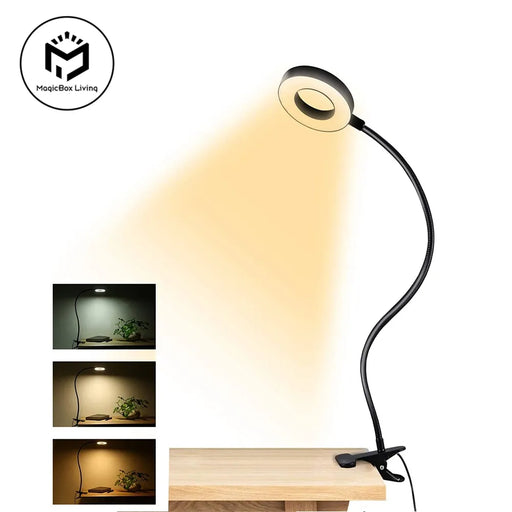 48 LEDs Clip-On Desk Lamp