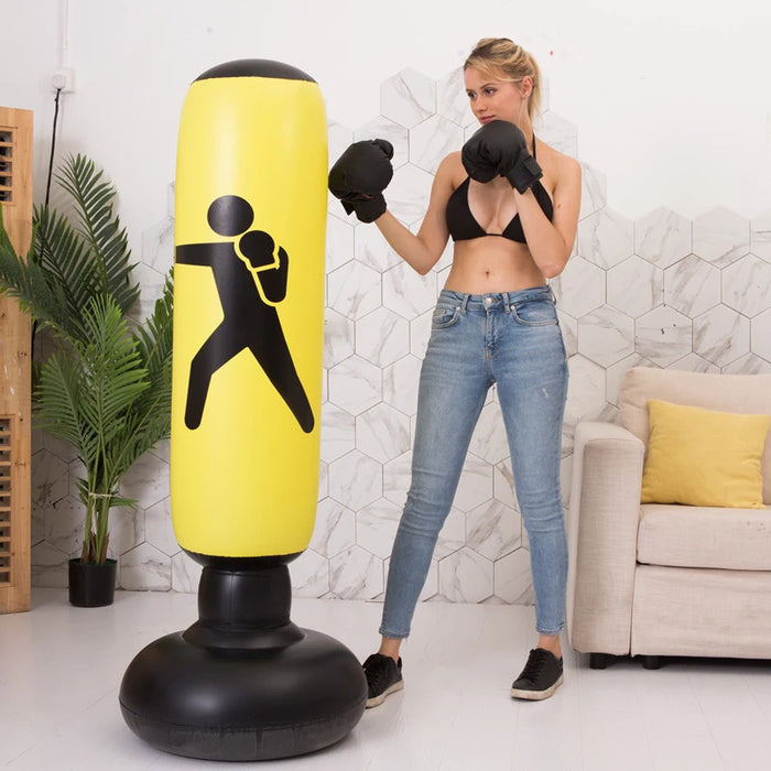 Inflatable Punching Bag for Kids and Adults