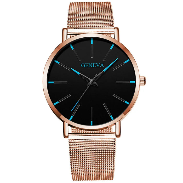 Top Brand Fashion Minimalist Ultra-thin Men's Business Watch