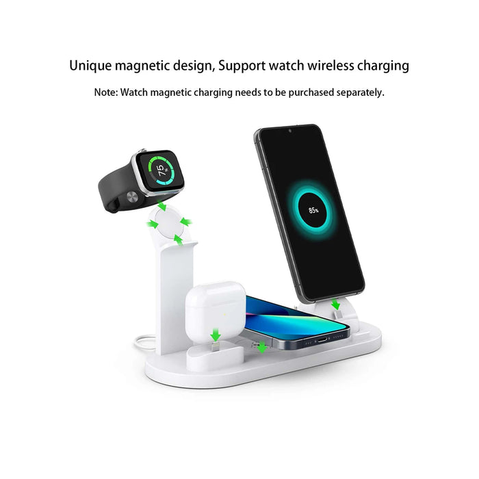 5-In-1 Wireless Charger Stand Pad