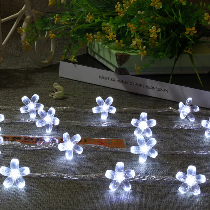 Flower Fairy Lights Battery Operated String Lights