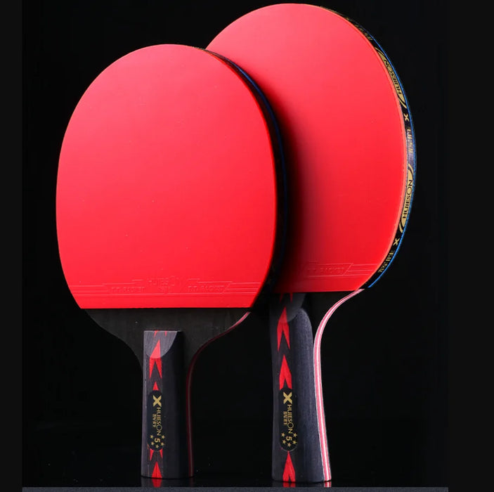 HUIESON 6 Star Carbon Table Tennis Set