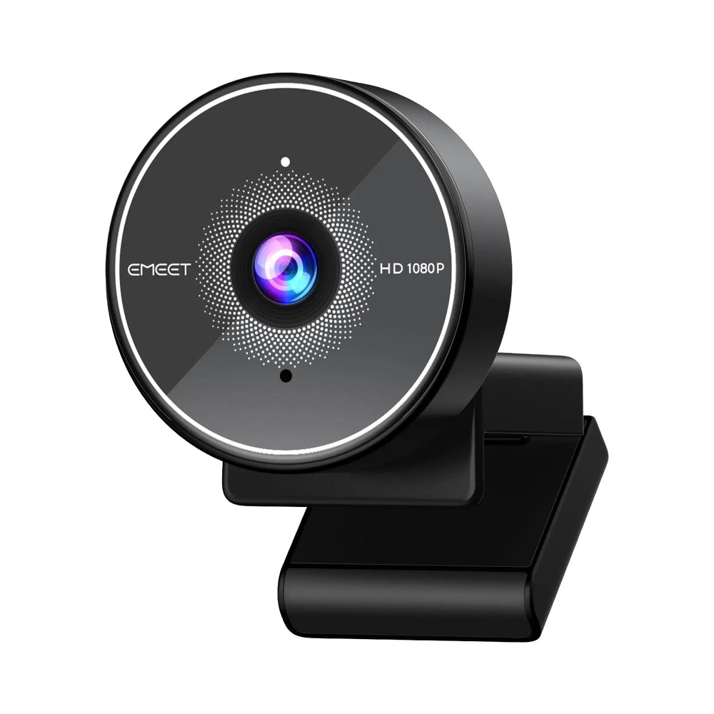 Webcam 1080P with Noise-Canceling Microphone