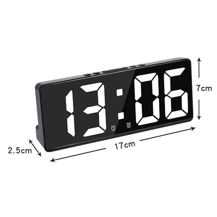 Creative Number Clock with Color Nightlight