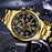 2023 Brand Men's Luxury Stainless Steel Quartz Watch