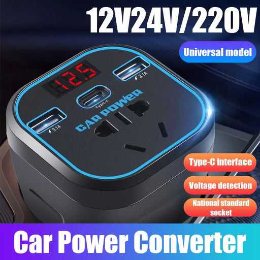 Vehicle Mounted Inverter 12V/24V to 220V