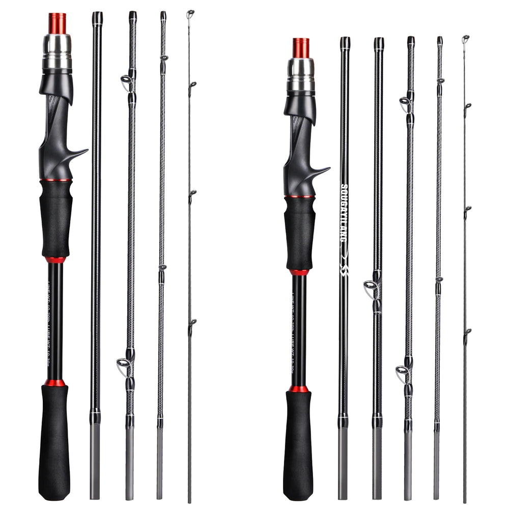 Sougayilang Carbon Fiber Lure Fishing Rod