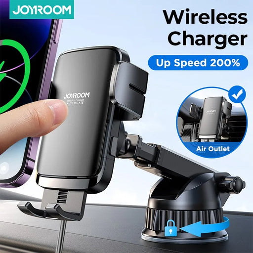 Joyroom Car Phone Holder Wireless Charger