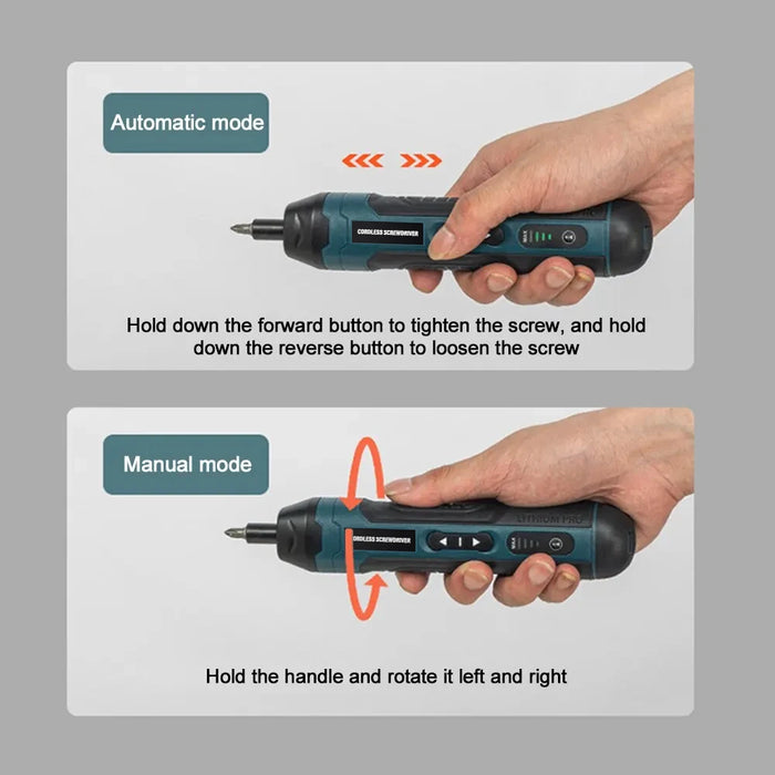 Mini Electric Screwdriver Set