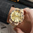 Rock Heavy Popular Big Dial Men's Quartz Watch