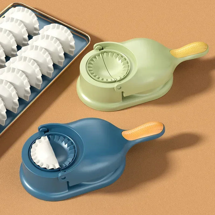 2 in 1 Kitchen Dumpling Mold and Rolling Dough Dumpling Machine