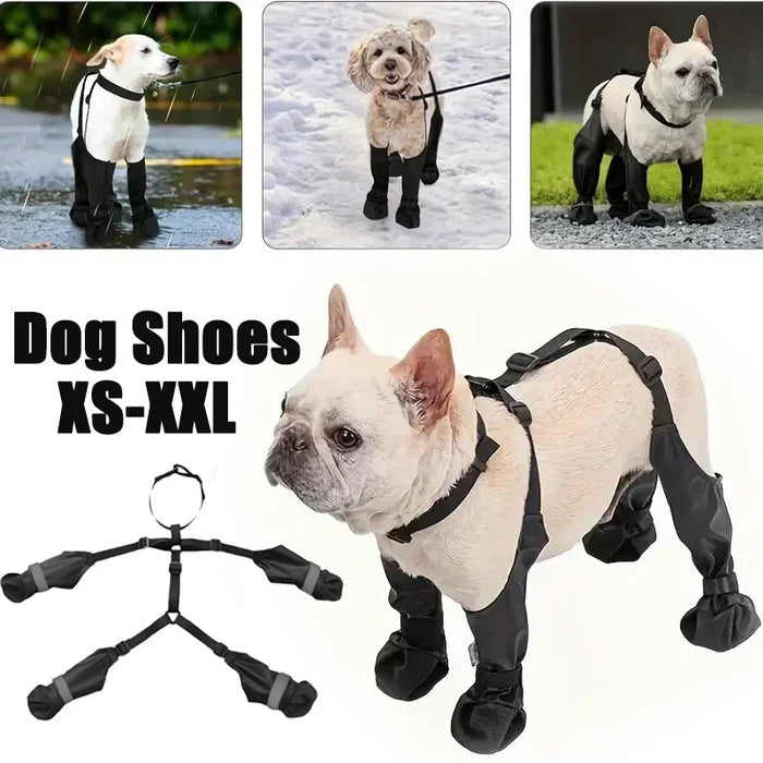 Waterproof Adjustable Pet Dog Boots