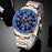 2023 Brand Men's Luxury Stainless Steel Quartz Watch