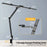 LED Desk Lamp with Clamp and EU charger - Architect Desk Lamp for Home Office