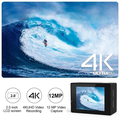 Ultra HD 4K/30fps Action Camera