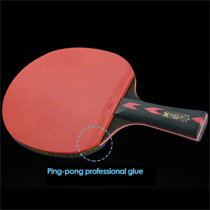 HUIESON 6 Star Carbon Table Tennis Set