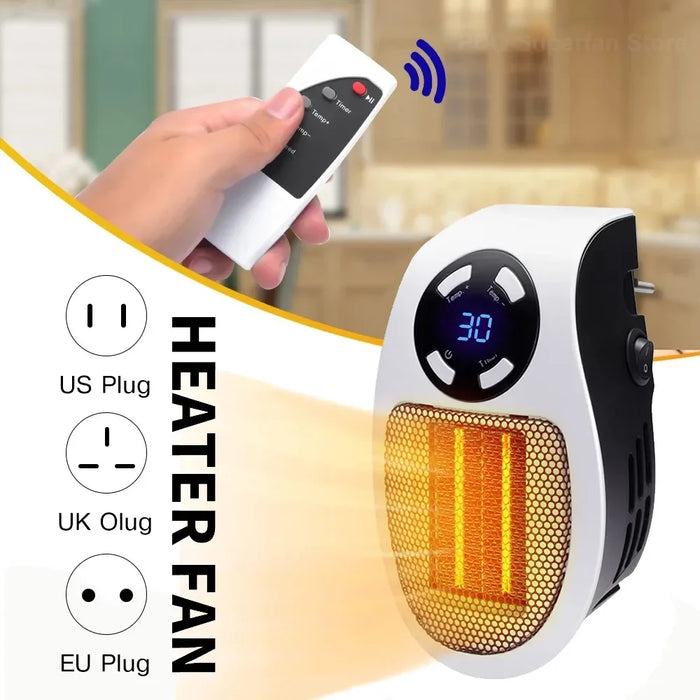 500W Portable Electric Heater