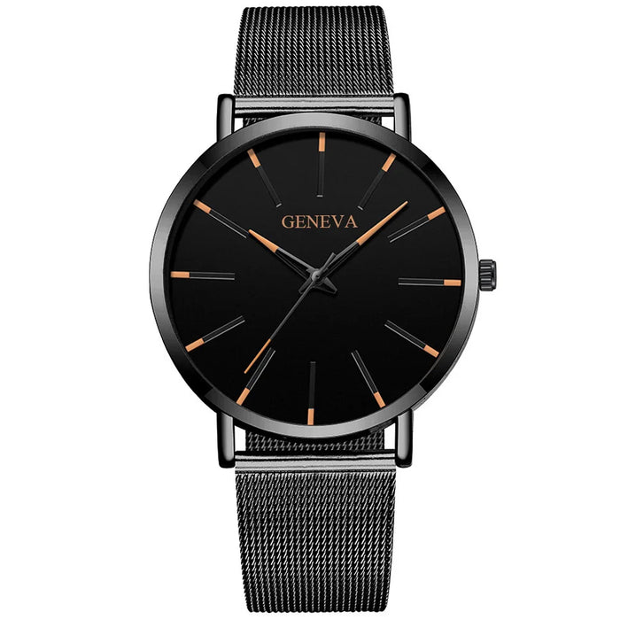 Top Brand Fashion Minimalist Ultra-thin Men's Business Watch