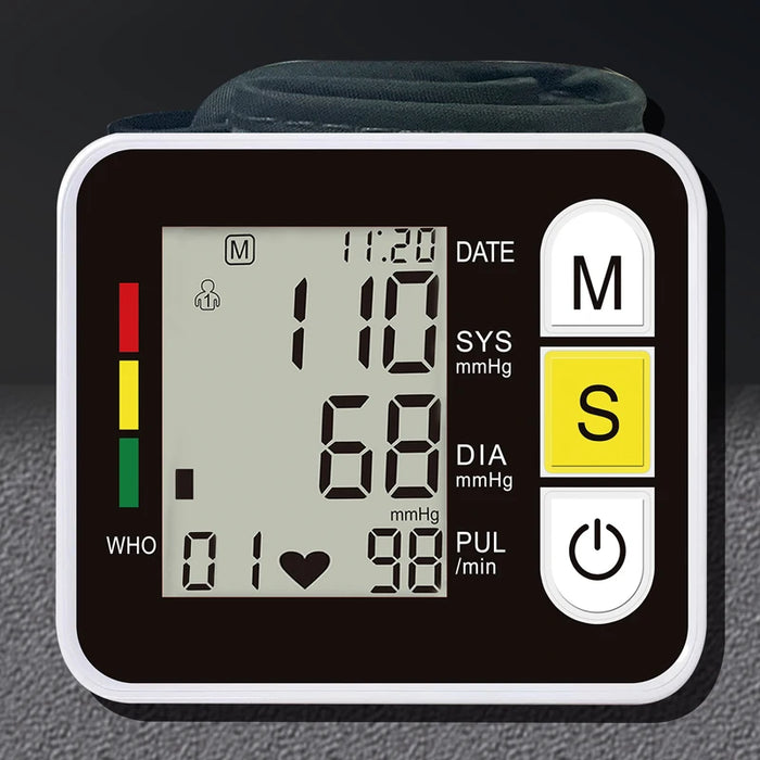 Medical Digital Wrist Blood Pressure Monitor