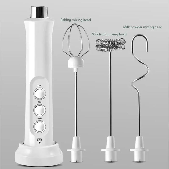 3 In 1 Electric Milk Frother