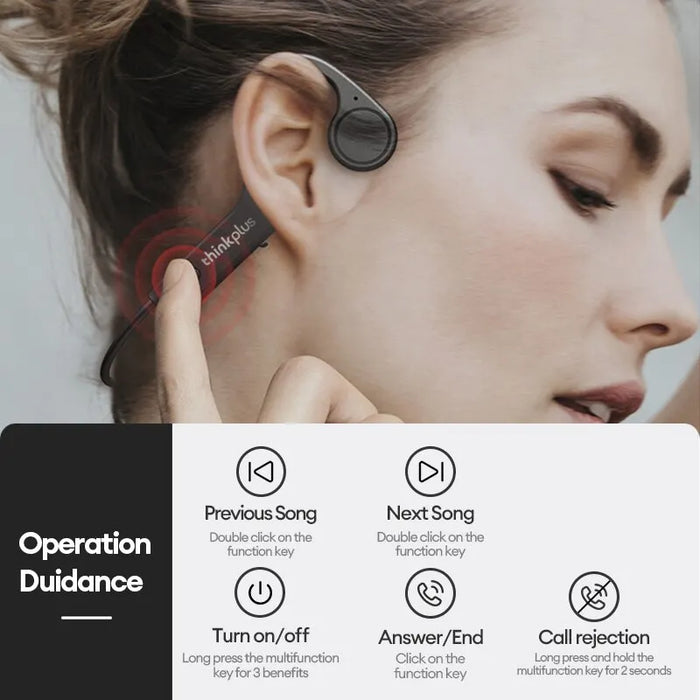 Lenovo X4 Bone Conduction Bluetooth Headphones