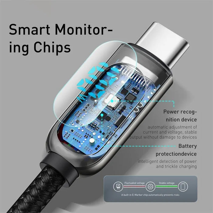 Baseus Digital Display USB Type-C to USB-C Cable