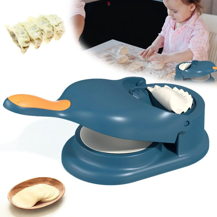 2 in 1 Kitchen Dumpling Mold and Rolling Dough Dumpling Machine