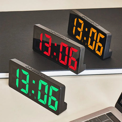 Creative Number Clock with Color Nightlight