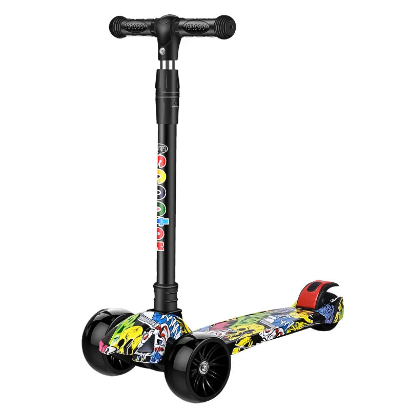 Children Scooter with Flash Wheels