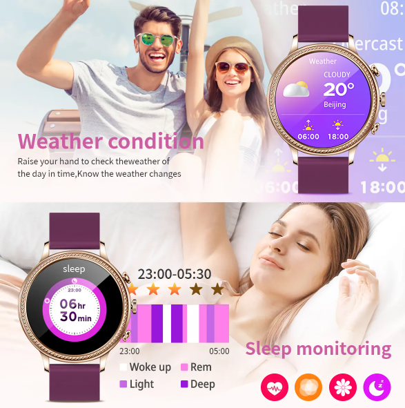 LIGE Luxury Smart Watch