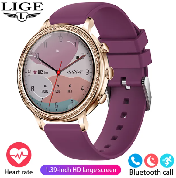 LIGE Luxury Smart Watch