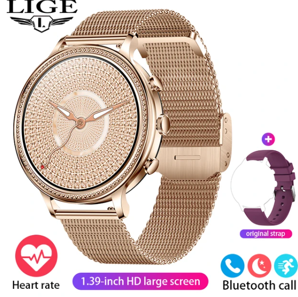 LIGE Luxury Smart Watch