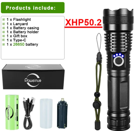 Powerful LED Flashlight