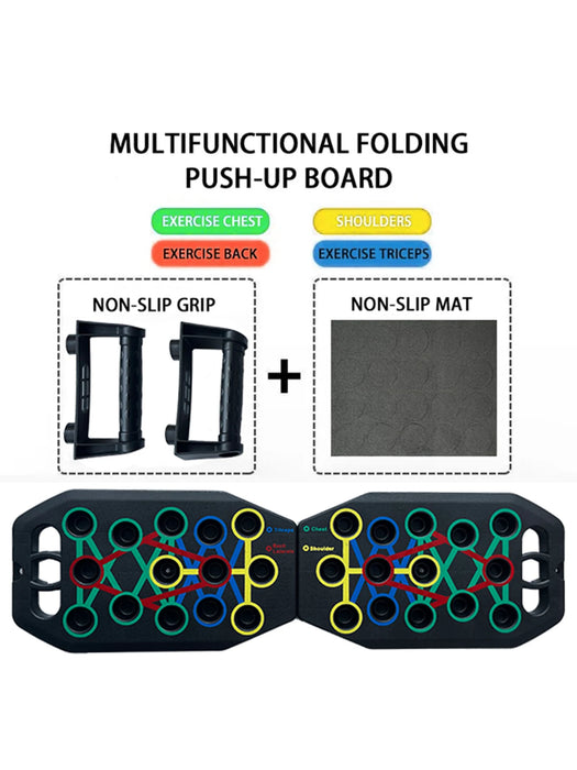 Multi-Function Push Up Board and Push Up Handles