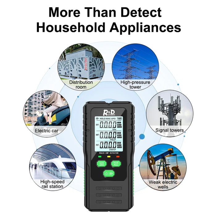 R&D RD630 Electromagnetic Field Radiation Detector