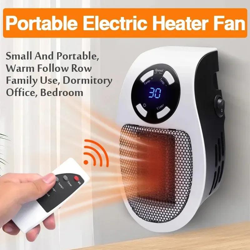 500W Portable Electric Heater