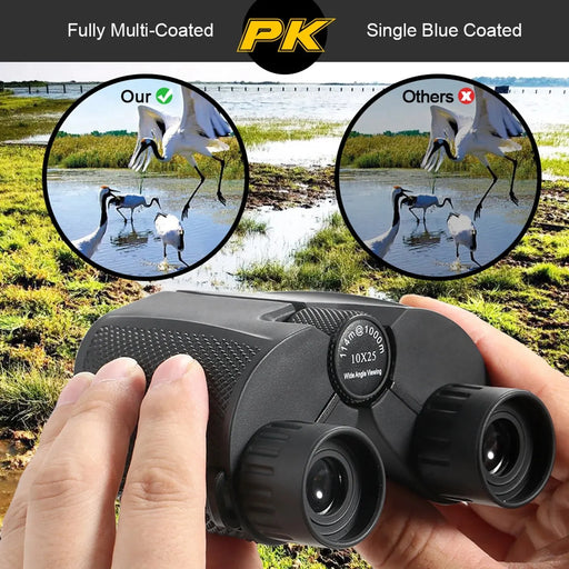 10x25 HD Mini Portable Binoculars